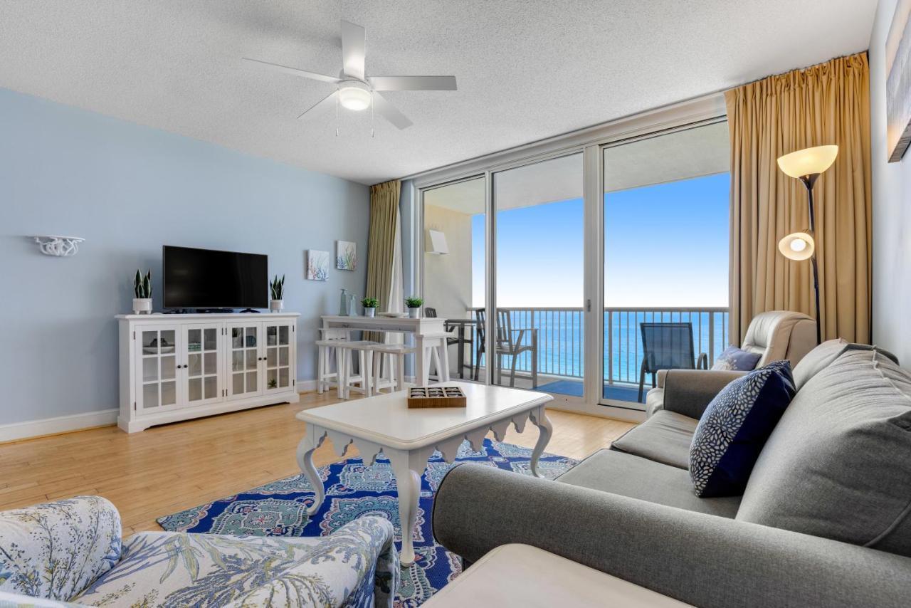 Parking Fee Included-Majestic 1-1606! Gulf Front 1Bedroom, Pool,Hot Tubs,Tennis Panama City Beach Kültér fotó