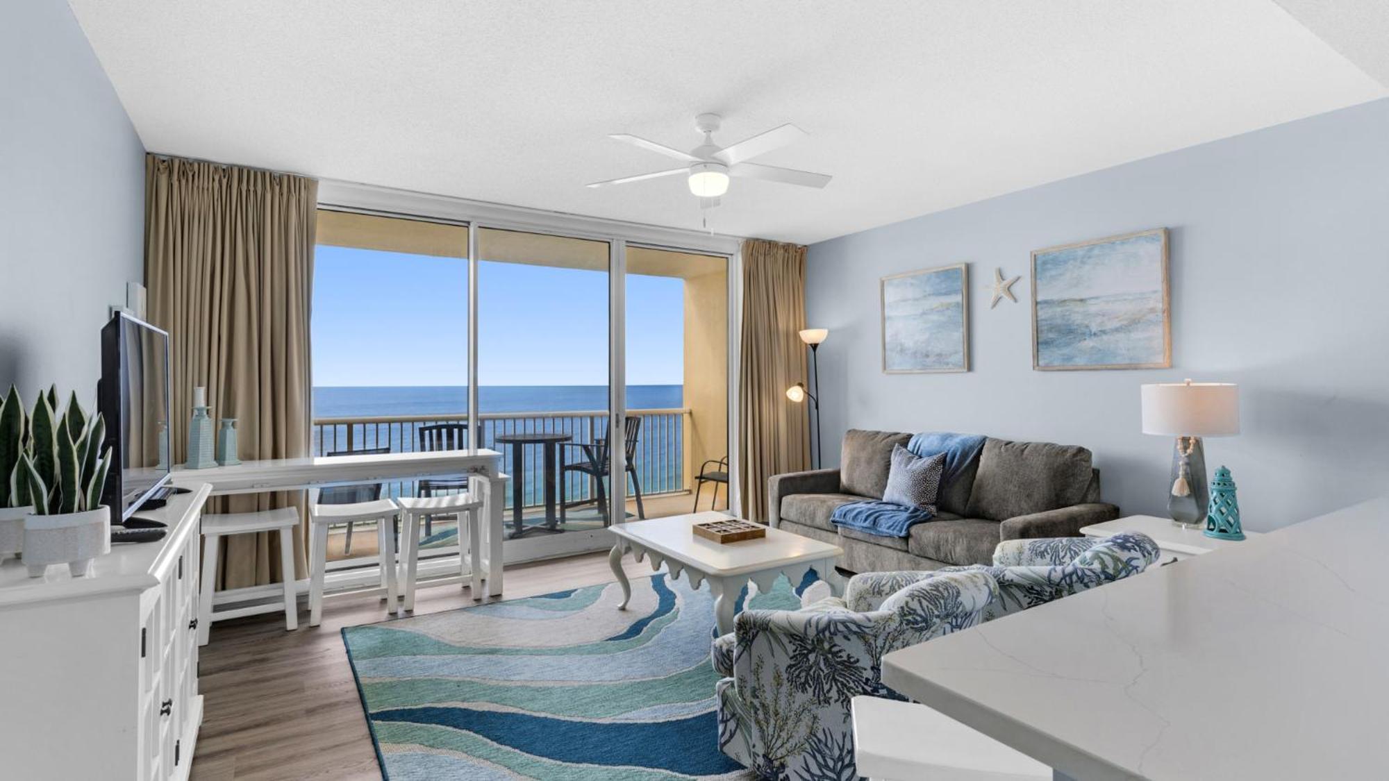 Parking Fee Included-Majestic 1-1606! Gulf Front 1Bedroom, Pool,Hot Tubs,Tennis Panama City Beach Kültér fotó
