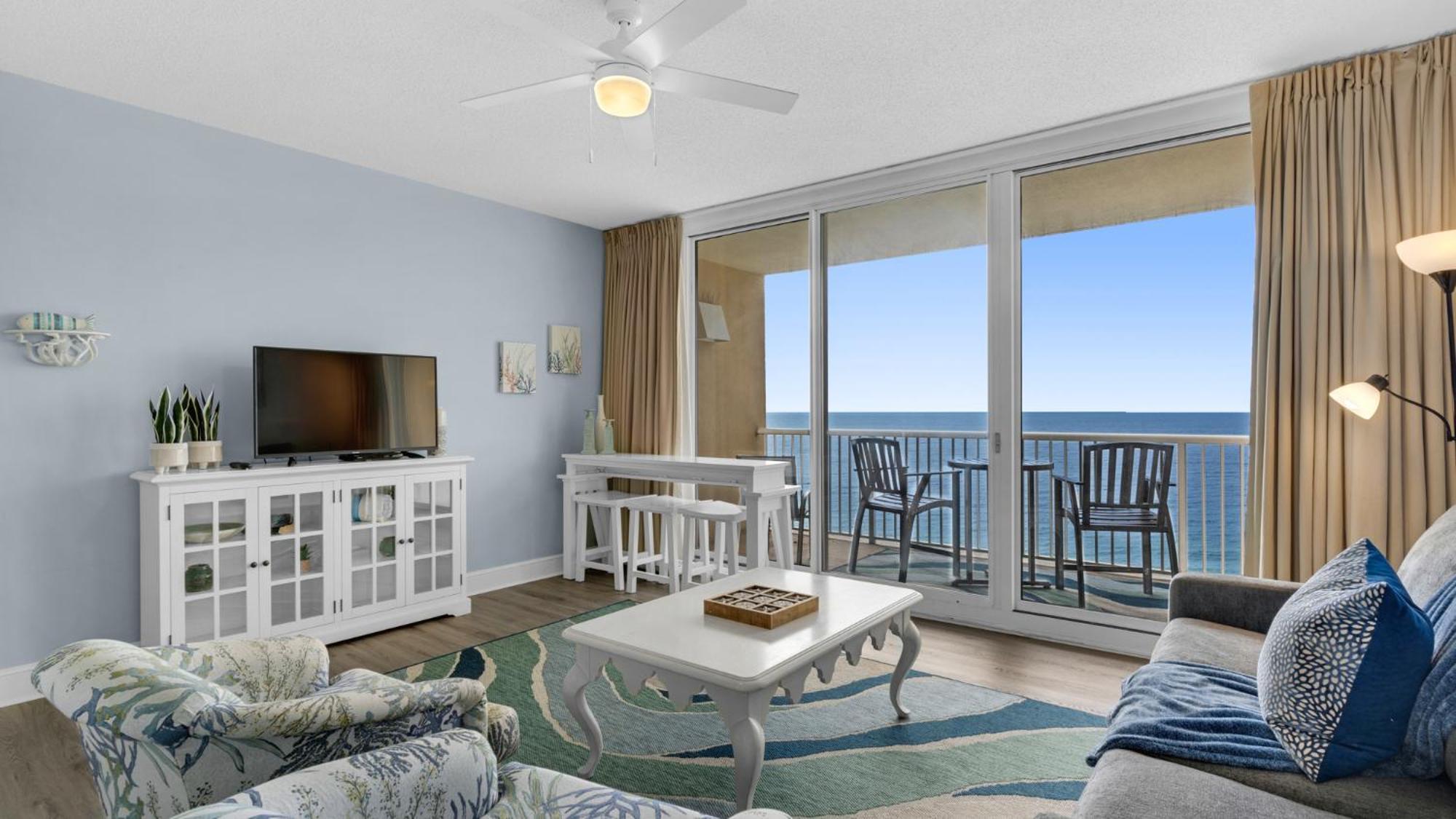 Parking Fee Included-Majestic 1-1606! Gulf Front 1Bedroom, Pool,Hot Tubs,Tennis Panama City Beach Kültér fotó